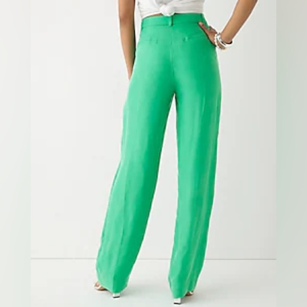 J.Crew Drapey cupro-blend trouser pants BI237 - Picture 5 of 11